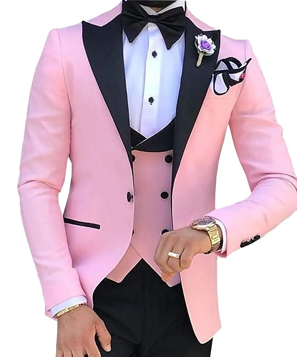 Men'S Grooming Room - 2024 Men 3 Pieces Suits For