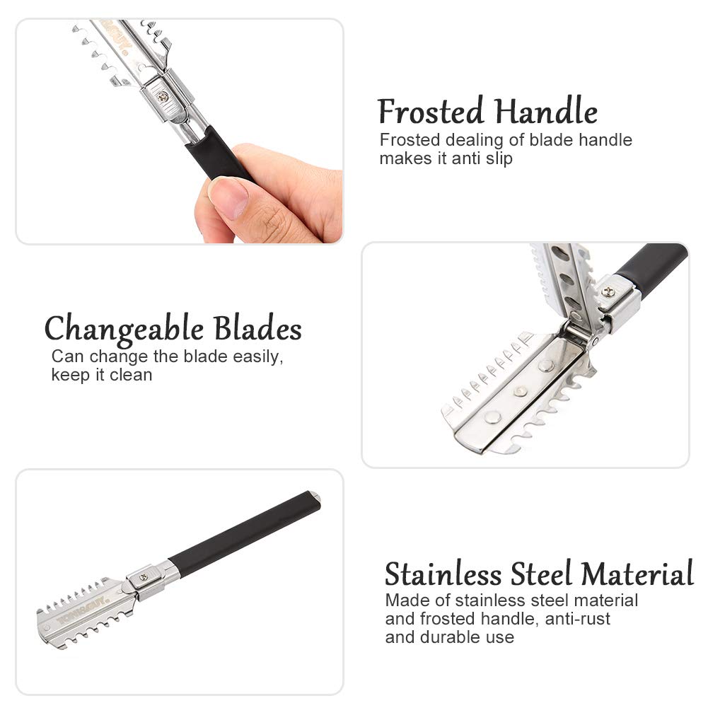 Double-Edge Shaving Haircut Ra - Men'S Grooming Scissors incelemesi ve fiyatı