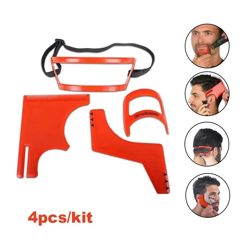 2/4Pcs Men's Beard Combs Hair  - Men'S Grooming Scissors incelemesi ve fiyatı