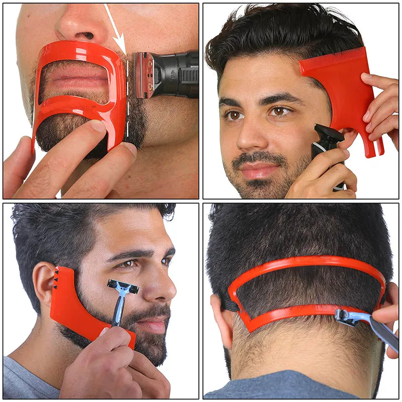 2/4Pcs Men's Beard Combs Hair  - Men'S Grooming Scissors incelemesi ve fiyatı
