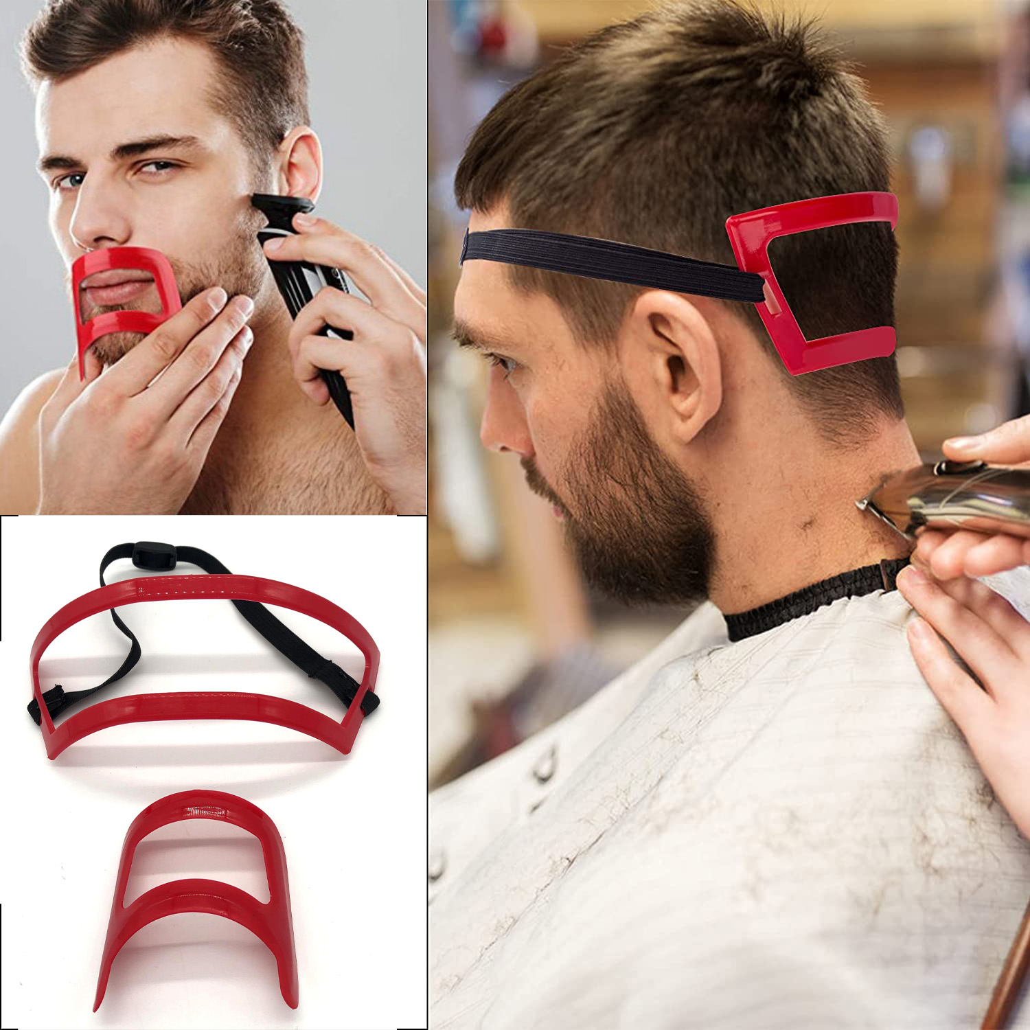 2/4Pcs Men's Beard Combs Hair  - Men'S Grooming Scissors incelemesi ve fiyatı