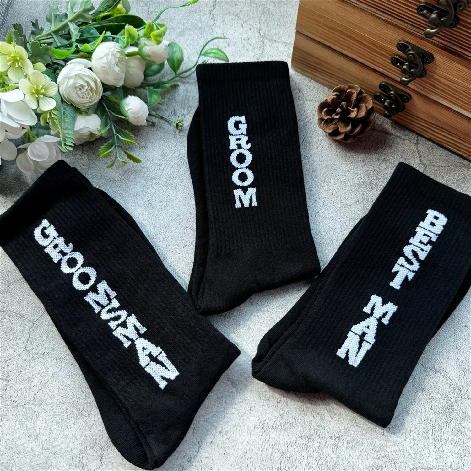 Groomsman Gift Socks, Wedding  - Men'S Grooming House incelemesi ve fiyatı