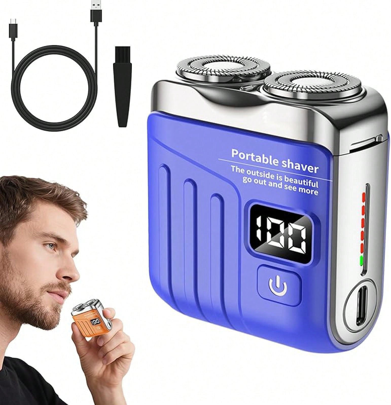 2026 Upgraded Orange Dual-Rota - Men Grooming Home incelemesi ve fiyatı