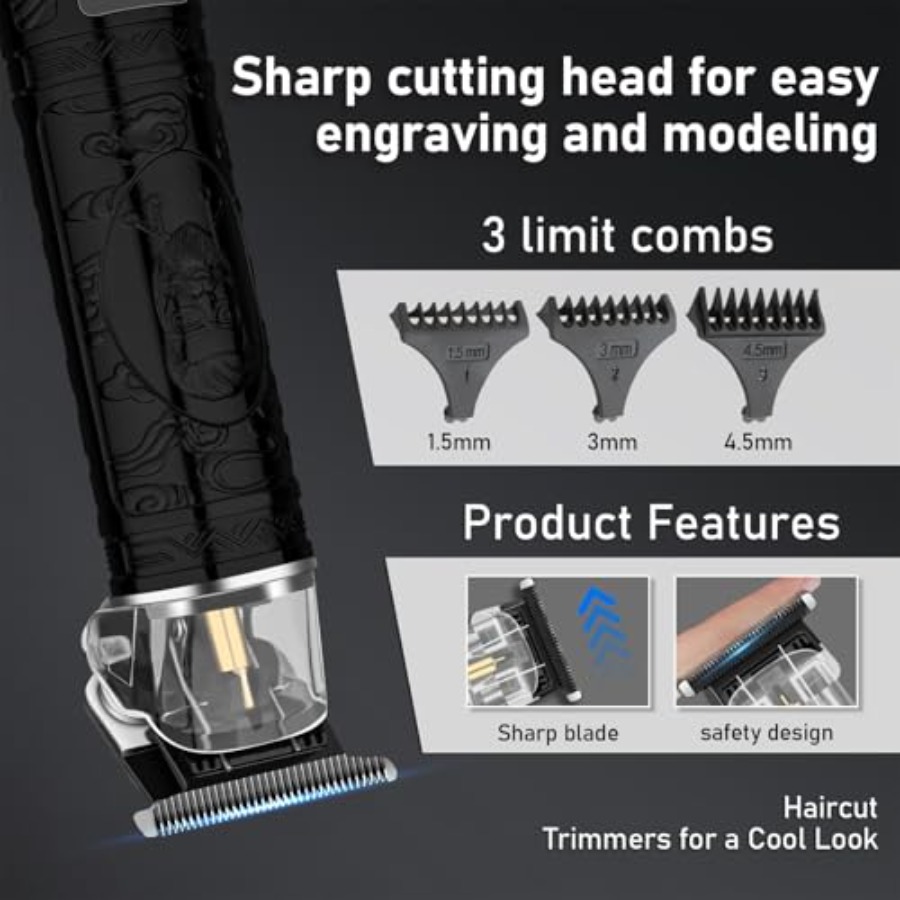 Professional Cordless Hair Cli - Men'S Grooming Clippers incelemesi ve fiyatı