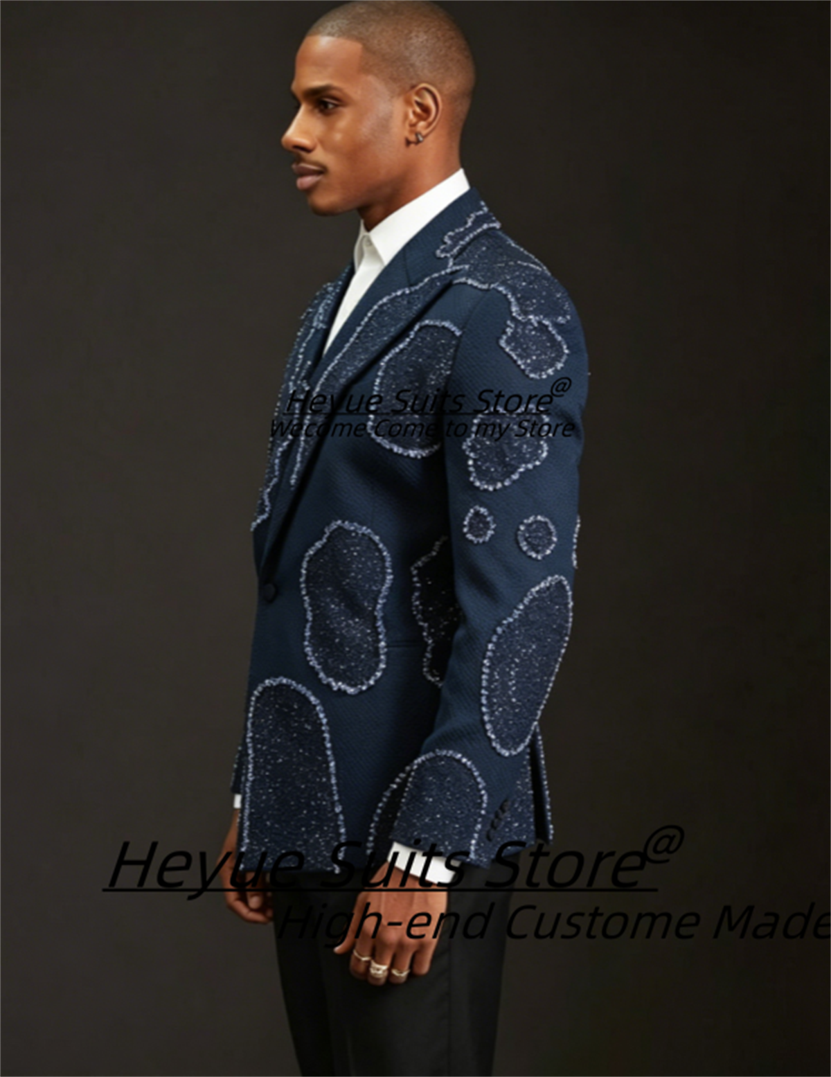 Gorgeous Crystal Embroidery Gr - Men'S Grooming Room incelemesi ve fiyatı