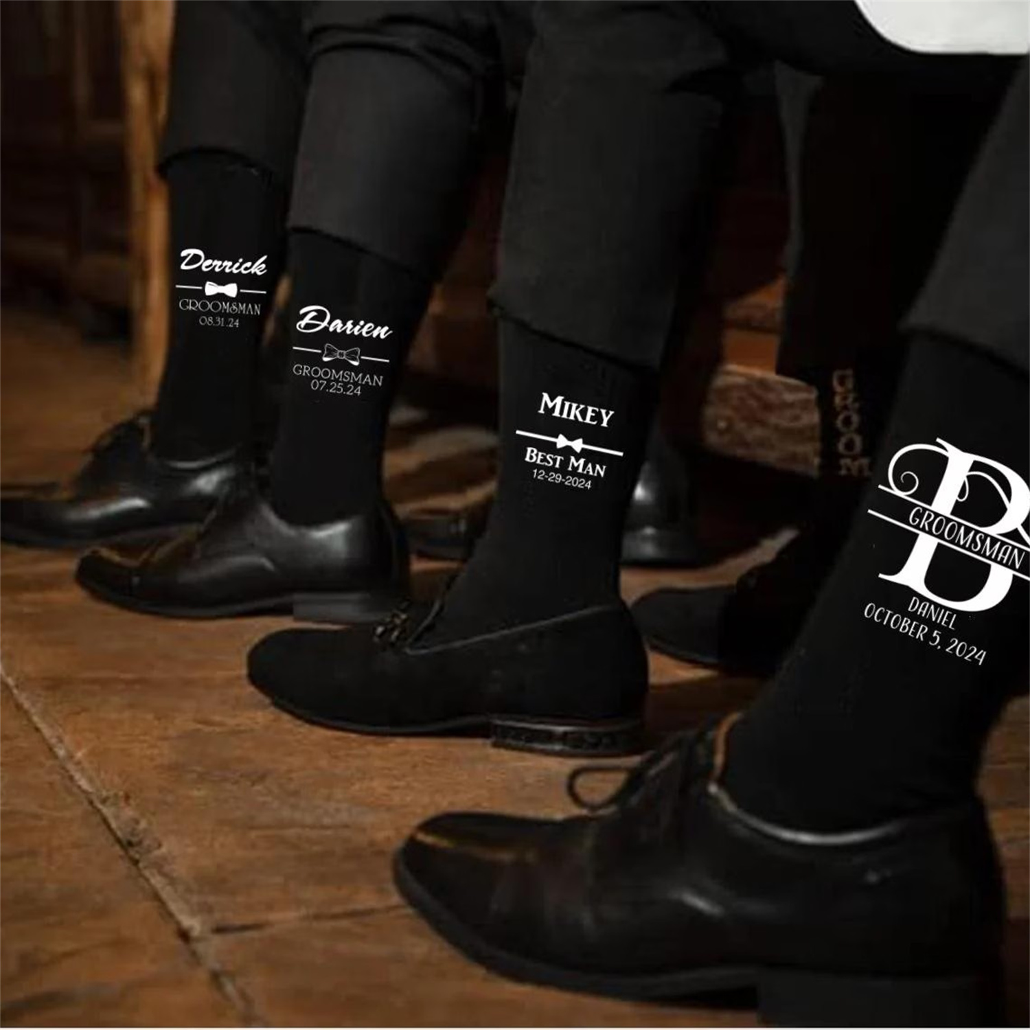 Personalized Best man socks,Be - Men'S Grooming House incelemesi ve fiyatı
