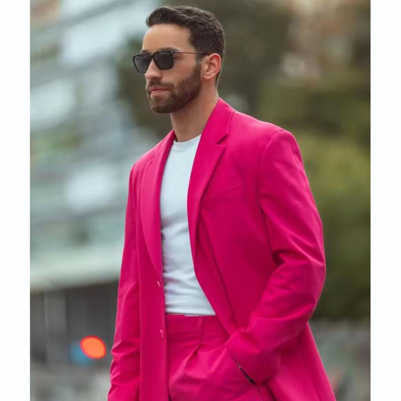 Latest Design Fuchsia Men Suit - Men'S Grooming Room incelemesi ve fiyatı
