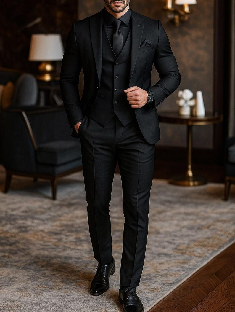 Men 3 Piece Suit Wedding Tuxed - Men'S Grooming Room incelemesi ve fiyatı