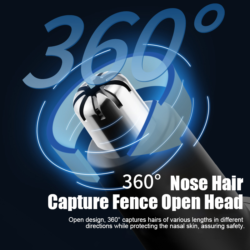 Electric Nose Hair Trimmer Usb - Men'S Grooming Scissors incelemesi ve fiyatı