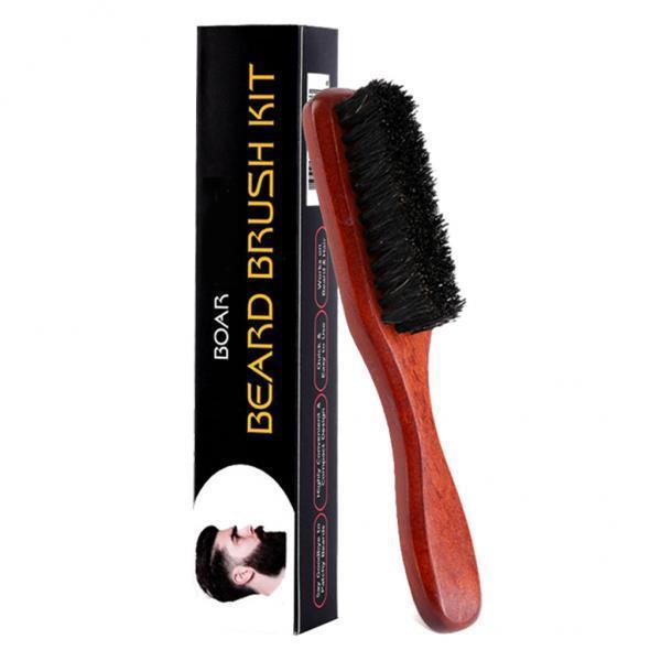Beard Brush for Men Wooden Bri - Men Grooming Home incelemesi ve fiyatı