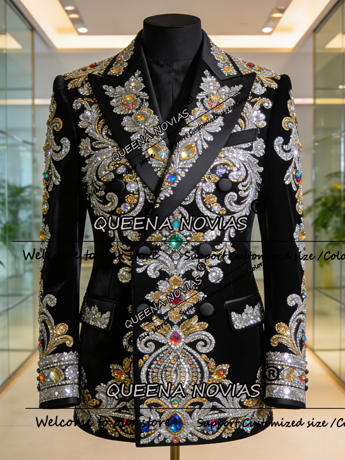 Exquisite Diamond Crystals Gro - Men'S Grooming Room incelemesi ve fiyatı