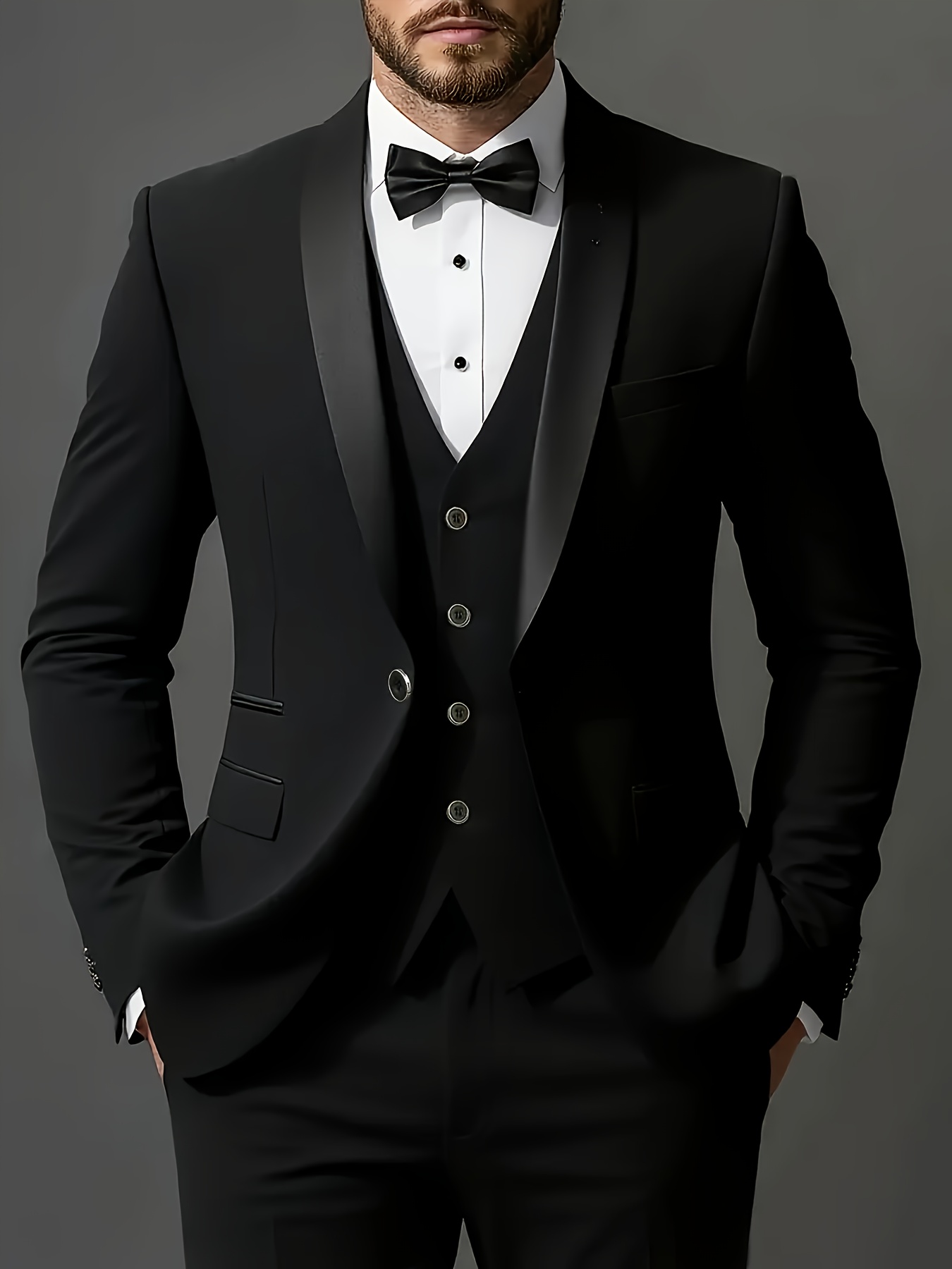 Men's Formal Suit Set Business - Men'S Grooming Room incelemesi ve fiyatı