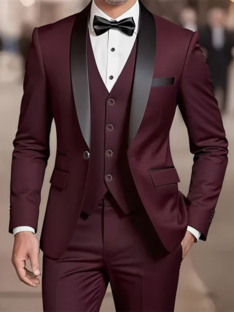 Men's Formal Suit Set Business - Men'S Grooming Room incelemesi ve fiyatı