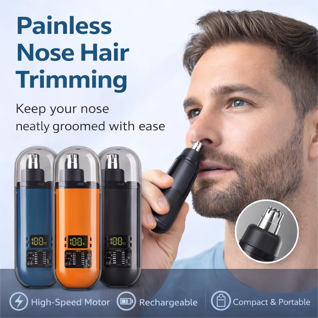 Nose Hair Trimmer Rechargeable - Men'S Grooming Scissors incelemesi ve fiyatı