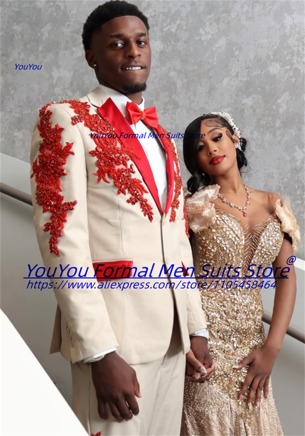 Luxurious Beige Groom Wedding  - Men'S Grooming Room incelemesi ve fiyatı