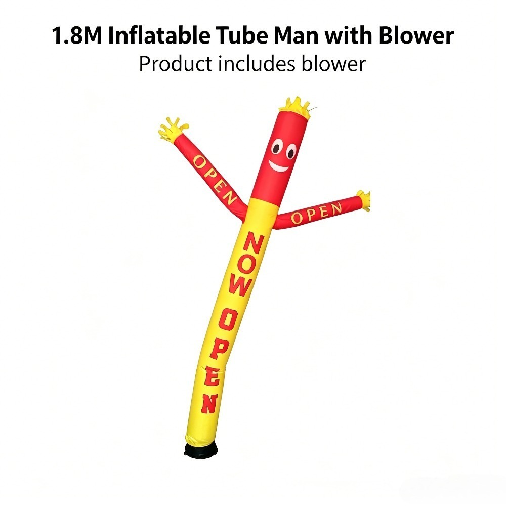 1.8M Inflatable Waving Tube Ma - Men'S Grooming House incelemesi ve fiyatı