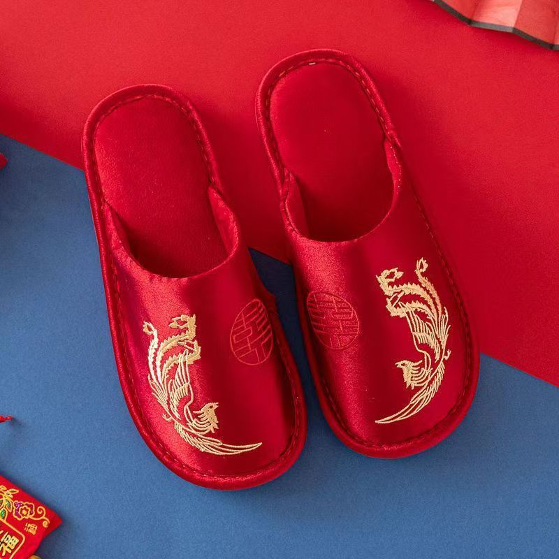 Men Silk Baotou Red Wedding Sl - Men Grooming Home incelemesi ve fiyatı