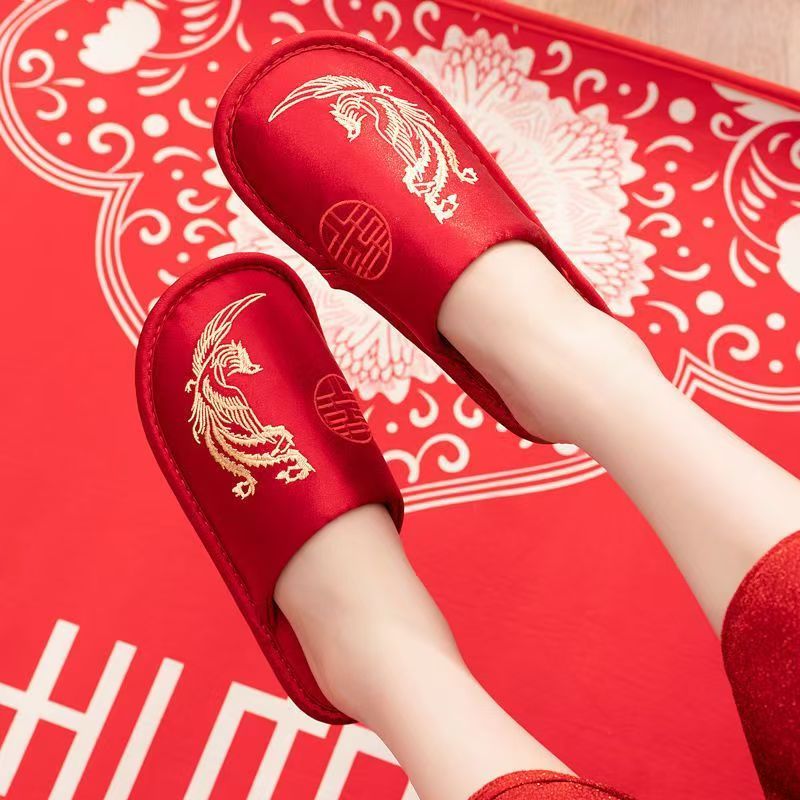 Men Silk Baotou Red Wedding Sl - Men Grooming Home incelemesi ve fiyatı