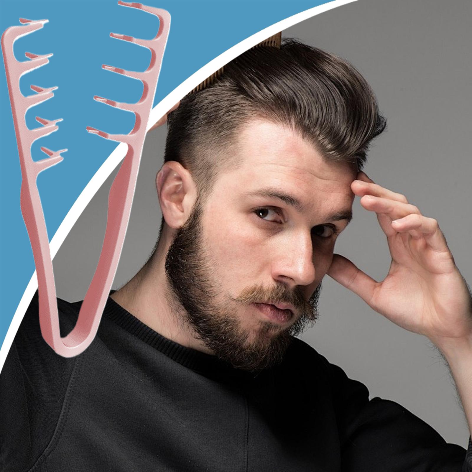 Wide Tooth Hair Comb Volumizin - Men Grooming Home incelemesi ve fiyatı