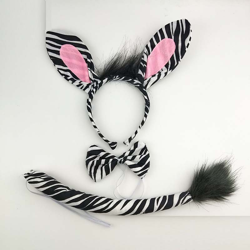 Party Boy Women Men Zebra Ear  - Men'S Grooming Tape incelemesi ve fiyatı