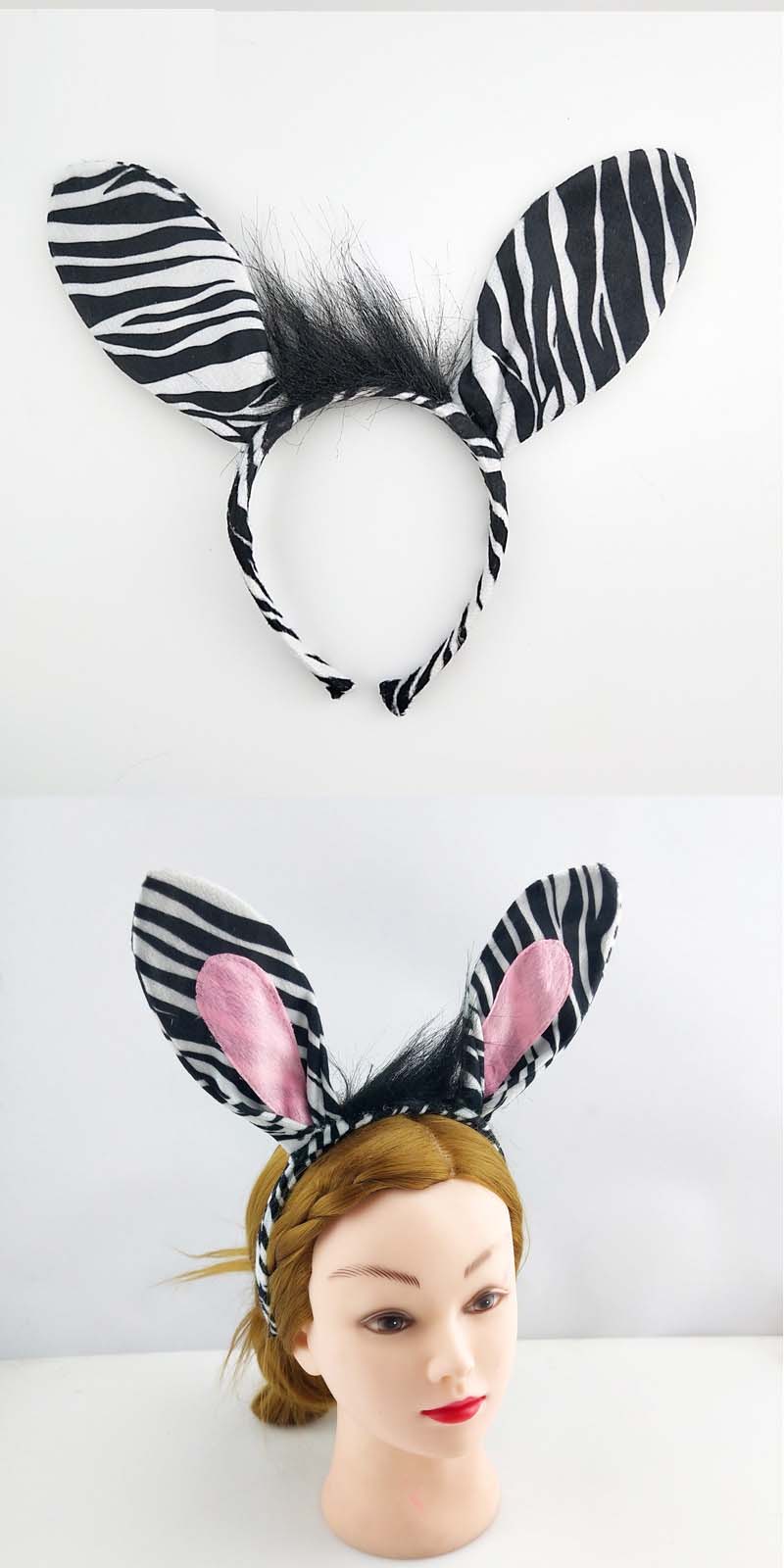 Party Boy Women Men Zebra Ear  - Men'S Grooming Tape incelemesi ve fiyatı
