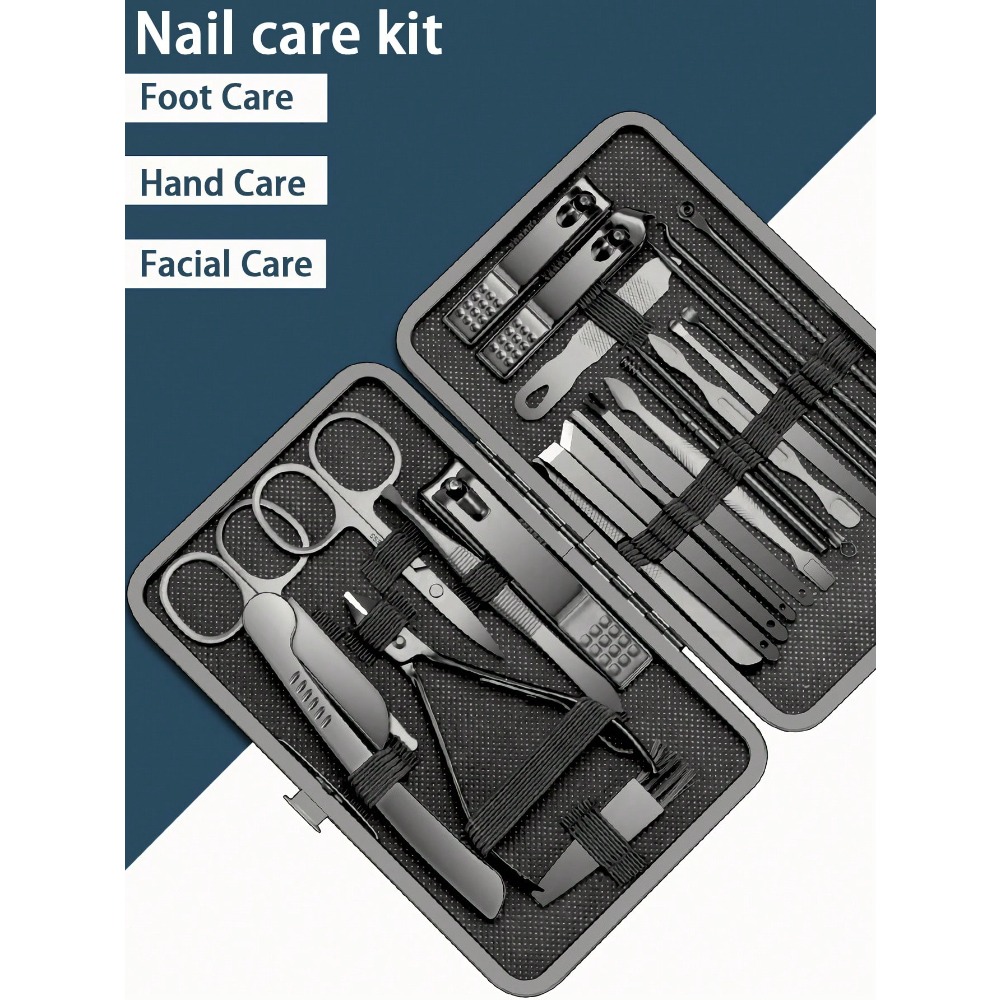 Manicure Set, Stainless Steel  - Men Grooming Home incelemesi ve fiyatı