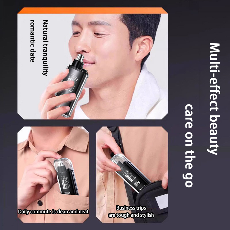 New Nose Hair Trimmer Portable - Men'S Grooming Scissors incelemesi ve fiyatı