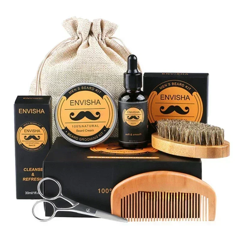 6pcs/set Men Beard Barba Groom - Men'S Grooming Scissors incelemesi ve fiyatı