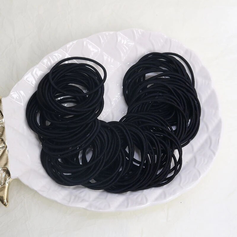 100PCS/Set Hair Ties Elastic R - Men'S Grooming Tape incelemesi ve fiyatı