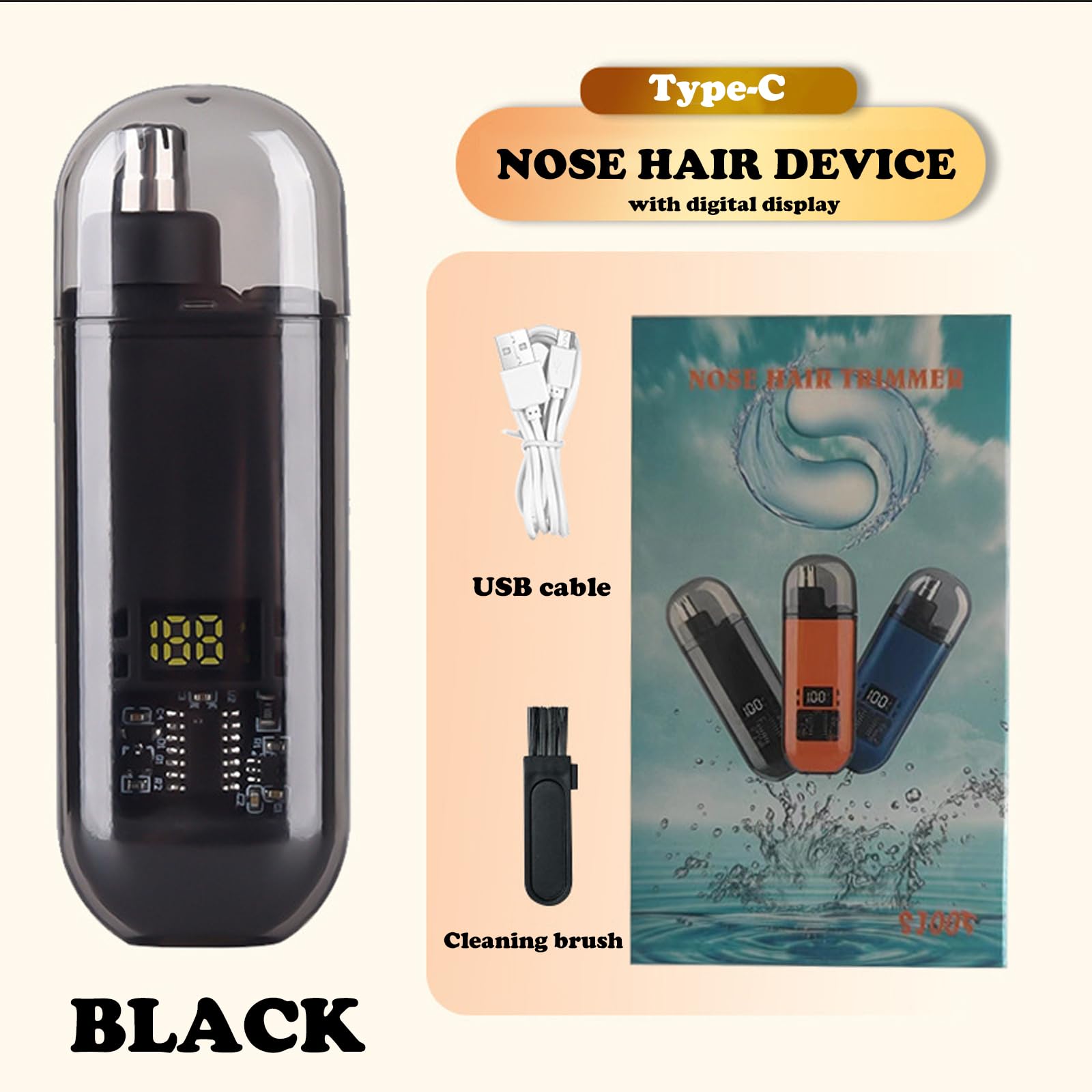 USB Rechargeable Nose and Ear  - Men'S Grooming Scissors incelemesi ve fiyatı
