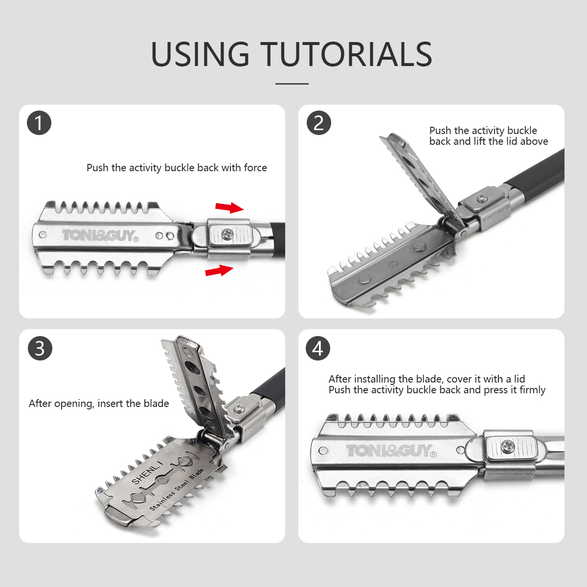 Salon Double-Edge Shaving Hair - Men'S Grooming Scissors incelemesi ve fiyatı